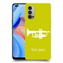 חצוצרה כיסוי מגן קשיח בעיצוב אישי עם השם שלך ל Oppo Reno4 5G יחידה אחת סקרין מובייל