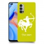 קשת כיסוי מגן קשיח בעיצוב אישי עם השם שלך ל Oppo Reno4 5G יחידה אחת סקרין מובייל