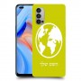 עולם כיסוי מגן קשיח בעיצוב אישי עם השם שלך ל Oppo Reno4 5G יחידה אחת סקרין מובייל