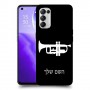חצוצרה כיסוי מגן קשיח בעיצוב אישי עם השם שלך ל Oppo Reno5 5G יחידה אחת סקרין מובייל