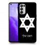 מגן דוד - ישראל כיסוי מגן קשיח בעיצוב אישי עם השם שלך ל Oppo Reno5 5G יחידה אחת סקרין מובייל