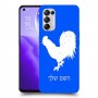 תרנגול כיסוי מגן קשיח בעיצוב אישי עם השם שלך ל Oppo Reno5 5G יחידה אחת סקרין מובייל
