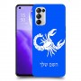 עקרב כיסוי מגן קשיח בעיצוב אישי עם השם שלך ל Oppo Reno5 5G יחידה אחת סקרין מובייל