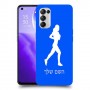 ג'וגלין - אישה כיסוי מגן קשיח בעיצוב אישי עם השם שלך ל Oppo Reno5 5G יחידה אחת סקרין מובייל