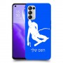 סקִי כיסוי מגן קשיח בעיצוב אישי עם השם שלך ל Oppo Reno5 5G יחידה אחת סקרין מובייל