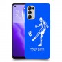 שחקן כדורגל כיסוי מגן קשיח בעיצוב אישי עם השם שלך ל Oppo Reno5 5G יחידה אחת סקרין מובייל