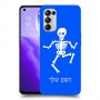 שלד כיסוי מגן קשיח בעיצוב אישי עם השם שלך ל Oppo Reno5 5G יחידה אחת סקרין מובייל