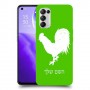 תרנגול כיסוי מגן קשיח בעיצוב אישי עם השם שלך ל Oppo Reno5 5G יחידה אחת סקרין מובייל