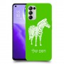 זברה כיסוי מגן קשיח בעיצוב אישי עם השם שלך ל Oppo Reno5 5G יחידה אחת סקרין מובייל