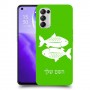דגים כיסוי מגן קשיח בעיצוב אישי עם השם שלך ל Oppo Reno5 5G יחידה אחת סקרין מובייל