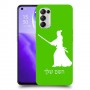 סמוראי כיסוי מגן קשיח בעיצוב אישי עם השם שלך ל Oppo Reno5 5G יחידה אחת סקרין מובייל