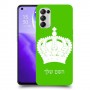 כתר מלכותי כיסוי מגן קשיח בעיצוב אישי עם השם שלך ל Oppo Reno5 5G יחידה אחת סקרין מובייל