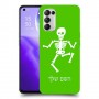 שלד כיסוי מגן קשיח בעיצוב אישי עם השם שלך ל Oppo Reno5 5G יחידה אחת סקרין מובייל