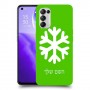שלג כיסוי מגן קשיח בעיצוב אישי עם השם שלך ל Oppo Reno5 5G יחידה אחת סקרין מובייל