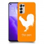 תרנגול כיסוי מגן קשיח בעיצוב אישי עם השם שלך ל Oppo Reno5 5G יחידה אחת סקרין מובייל