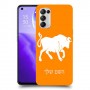שור כיסוי מגן קשיח בעיצוב אישי עם השם שלך ל Oppo Reno5 5G יחידה אחת סקרין מובייל