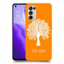 עץ כיסוי מגן קשיח בעיצוב אישי עם השם שלך ל Oppo Reno5 5G יחידה אחת סקרין מובייל