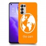 עולם כיסוי מגן קשיח בעיצוב אישי עם השם שלך ל Oppo Reno5 5G יחידה אחת סקרין מובייל