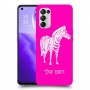 זברה כיסוי מגן קשיח בעיצוב אישי עם השם שלך ל Oppo Reno5 5G יחידה אחת סקרין מובייל