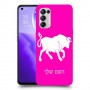 שור כיסוי מגן קשיח בעיצוב אישי עם השם שלך ל Oppo Reno5 5G יחידה אחת סקרין מובייל