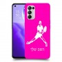 שחקן טניס כיסוי מגן קשיח בעיצוב אישי עם השם שלך ל Oppo Reno5 5G יחידה אחת סקרין מובייל