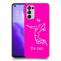 שחקן כדורעף כיסוי מגן קשיח בעיצוב אישי עם השם שלך ל Oppo Reno5 5G יחידה אחת סקרין מובייל