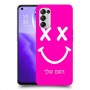 סמיילי כיסוי מגן קשיח בעיצוב אישי עם השם שלך ל Oppo Reno5 5G יחידה אחת סקרין מובייל