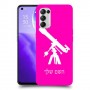 טלסקופ כיסוי מגן קשיח בעיצוב אישי עם השם שלך ל Oppo Reno5 5G יחידה אחת סקרין מובייל