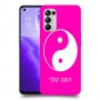 סמל יינג יאנג - סין כיסוי מגן קשיח בעיצוב אישי עם השם שלך ל Oppo Reno5 5G יחידה אחת סקרין מובייל