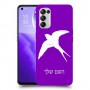ציפור לבלוע כיסוי מגן קשיח בעיצוב אישי עם השם שלך ל Oppo Reno5 5G יחידה אחת סקרין מובייל