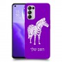 זברה כיסוי מגן קשיח בעיצוב אישי עם השם שלך ל Oppo Reno5 5G יחידה אחת סקרין מובייל
