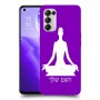 יוגה כיסוי מגן קשיח בעיצוב אישי עם השם שלך ל Oppo Reno5 5G יחידה אחת סקרין מובייל