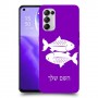 דגים כיסוי מגן קשיח בעיצוב אישי עם השם שלך ל Oppo Reno5 5G יחידה אחת סקרין מובייל