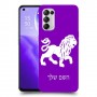 אריה כיסוי מגן קשיח בעיצוב אישי עם השם שלך ל Oppo Reno5 5G יחידה אחת סקרין מובייל