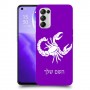 עקרב כיסוי מגן קשיח בעיצוב אישי עם השם שלך ל Oppo Reno5 5G יחידה אחת סקרין מובייל