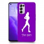 ג'וגלין - אישה כיסוי מגן קשיח בעיצוב אישי עם השם שלך ל Oppo Reno5 5G יחידה אחת סקרין מובייל