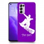 סנובורד כיסוי מגן קשיח בעיצוב אישי עם השם שלך ל Oppo Reno5 5G יחידה אחת סקרין מובייל