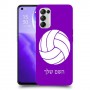כדורעף - כדור כיסוי מגן קשיח בעיצוב אישי עם השם שלך ל Oppo Reno5 5G יחידה אחת סקרין מובייל