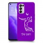 שחקן כדורעף כיסוי מגן קשיח בעיצוב אישי עם השם שלך ל Oppo Reno5 5G יחידה אחת סקרין מובייל