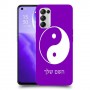 סמל יינג יאנג - סין כיסוי מגן קשיח בעיצוב אישי עם השם שלך ל Oppo Reno5 5G יחידה אחת סקרין מובייל