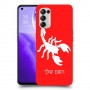 עקרב כיסוי מגן קשיח בעיצוב אישי עם השם שלך ל Oppo Reno5 5G יחידה אחת סקרין מובייל