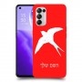 ציפור לבלוע כיסוי מגן קשיח בעיצוב אישי עם השם שלך ל Oppo Reno5 5G יחידה אחת סקרין מובייל