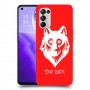 זאב כיסוי מגן קשיח בעיצוב אישי עם השם שלך ל Oppo Reno5 5G יחידה אחת סקרין מובייל