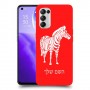 זברה כיסוי מגן קשיח בעיצוב אישי עם השם שלך ל Oppo Reno5 5G יחידה אחת סקרין מובייל