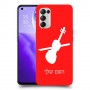 כינור כיסוי מגן קשיח בעיצוב אישי עם השם שלך ל Oppo Reno5 5G יחידה אחת סקרין מובייל