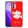 דגים כיסוי מגן קשיח בעיצוב אישי עם השם שלך ל Oppo Reno5 5G יחידה אחת סקרין מובייל