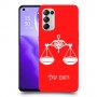 מאזניים כיסוי מגן קשיח בעיצוב אישי עם השם שלך ל Oppo Reno5 5G יחידה אחת סקרין מובייל