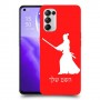 סמוראי כיסוי מגן קשיח בעיצוב אישי עם השם שלך ל Oppo Reno5 5G יחידה אחת סקרין מובייל