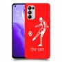 שחקן כדורגל כיסוי מגן קשיח בעיצוב אישי עם השם שלך ל Oppo Reno5 5G יחידה אחת סקרין מובייל