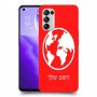 עולם כיסוי מגן קשיח בעיצוב אישי עם השם שלך ל Oppo Reno5 5G יחידה אחת סקרין מובייל